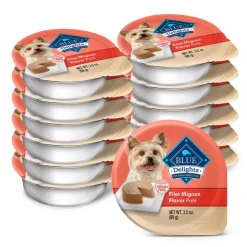 Blue Buffalo Divine Delights Filet Mignon Flavor Pate Dog Food Trays