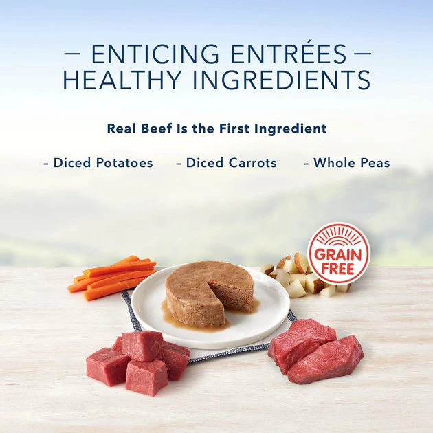 Blue Buffalo Divine Delights Pate Small Breed Variety Pack Filet Mignon & Porterhouse Flavor Dog Food Trays 3 Blue Buffalo Divine Delights Pate Small Breed Variety Pack Filet Mignon & Porterhouse Flavor Dog Food Trays - Image 3