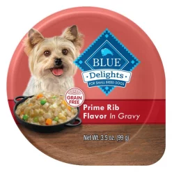 Blue Buffalo Divine Delights Prime Rib Flavor Hearty Gravy Dog Food Trays -Cheap Blue Life Protection || Charming Pet || Cobalt Aquatics Store 114291 PT2. SY630 V1642634216