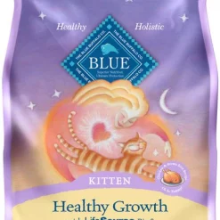 Blue Buffalo Healthy Growth Kitten Chicken & Brown Rice Recipe Dry Cat Food