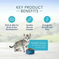 Blue Buffalo Healthy Growth Kitten Chicken & Brown Rice Recipe Dry Cat Food -Cheap Blue Life Protection || Charming Pet || Cobalt Aquatics Store 144079 PT4. SY630 V1565903233