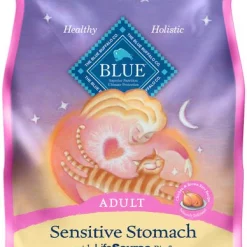 Blue Buffalo Sensitive Stomach Chicken Recipe Adult Dry Cat Food