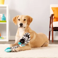 Charming Pet Thunda Tugga Leggy Zebra Squeaky Plush Dog Toy -Cheap Blue Life Protection || Charming Pet || Cobalt Aquatics Store 155140 PT3. SY630 V1594673159