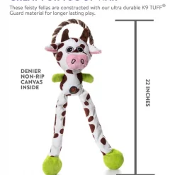 Charming Pet Thunda Tugga Leggy Cow Squeaky Plush Dog Toy -Cheap Blue Life Protection || Charming Pet || Cobalt Aquatics Store 155141 PT6. SY630 V1594677478