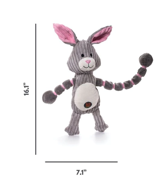 Charming Pet Thunda Tugga Bunny Squeaky Plush Dog Toy 2 Charming Pet Thunda Tugga Bunny Squeaky Plush Dog Toy - Image 2