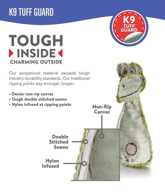 Charming Pet Thunda Tugga Bunny Squeaky Plush Dog Toy 3 Charming Pet Thunda Tugga Bunny Squeaky Plush Dog Toy - Image 3