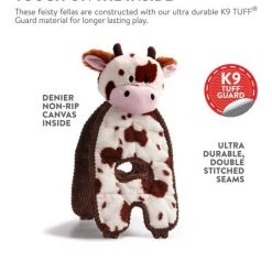 Charming Pet Cuddle Tugs Cow Squeaky Plush Dog Toy -Cheap Blue Life Protection || Charming Pet || Cobalt Aquatics Store 159445 PT7. SY630 V1594679779