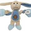 Charming Pet Baby Pulleez Bunny Squeaky Plush Dog Toy