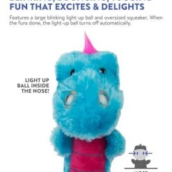 Charming Pet Light Ups Dragon Squeaky Plush Dog Toy 7 Charming Pet Light Ups Dragon Squeaky Plush Dog Toy -Cheap Blue Life Protection || Charming Pet || Cobalt Aquatics Store 162096 PT5. SY630 V1594676186