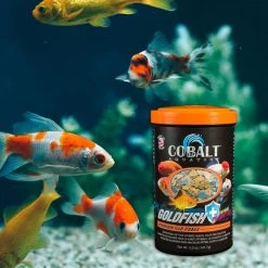 Cobalt Aquatics Goldfish Color Flakes Fish Food -Cheap Blue Life Protection || Charming Pet || Cobalt Aquatics Store 165390 PT6. SY630 V1615869424