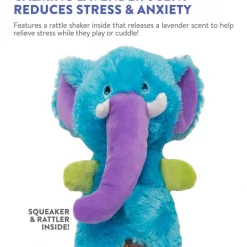 Charming Pet Ice Agerz with Calming Lavender Elephant Squeaky Plush Dog Toy -Cheap Blue Life Protection || Charming Pet || Cobalt Aquatics Store 173663 PT5. SY630 V1594676805