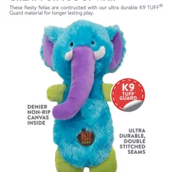 Charming Pet Ice Agerz with Calming Lavender Elephant Squeaky Plush Dog Toy -Cheap Blue Life Protection || Charming Pet || Cobalt Aquatics Store 173663 PT6. SY630 V1594677809