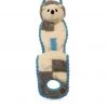 Charming Pet Tuginator Hedgehog Squeaky Plush Dog Toy