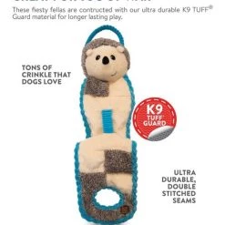 Charming Pet Tuginator Hedgehog Squeaky Plush Dog Toy -Cheap Blue Life Protection || Charming Pet || Cobalt Aquatics Store 173683 PT6. SY630 V1594677769