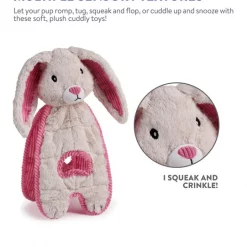 Charming Pet Cuddle Tugs Bunny Squeaky Plush Dog Toy -Cheap Blue Life Protection || Charming Pet || Cobalt Aquatics Store 173690 PT8. SY630 V1594680964