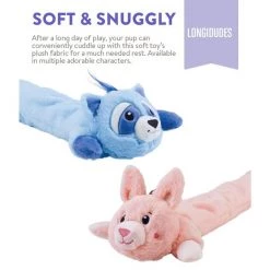 Charming Pet Longidudes Rabbit Squeaky Plush Dog Toy -Cheap Blue Life Protection || Charming Pet || Cobalt Aquatics Store 173702 PT4. SY630 V1639694227