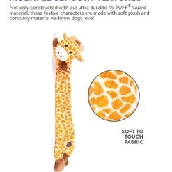 Charming Pet Longidudes Giraffe Squeaky Plush Dog Toy -Cheap Blue Life Protection || Charming Pet || Cobalt Aquatics Store 190518 PT8. SY630 V1594680405