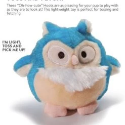 Charming Pet Howling Hoots Squeaky Plush Dog Toy -Cheap Blue Life Protection || Charming Pet || Cobalt Aquatics Store 190531 PT5. SY630 V1594677417