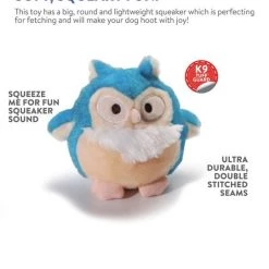 Charming Pet Howling Hoots Squeaky Plush Dog Toy -Cheap Blue Life Protection || Charming Pet || Cobalt Aquatics Store 190531 PT6. SY630 V1594677722