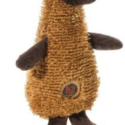 Charming Pet Scruffles Moose Squeaky Plush Dog Toy