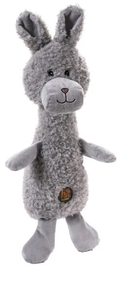 Charming Pet Scruffles Bunny Squeaky Plush Dog Toy 1 Charming Pet Scruffles Bunny Squeaky Plush Dog Toy
