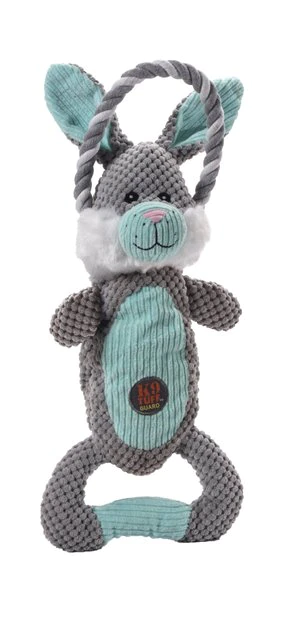 Charming Pet Scrunch Bunch Bunny Squeaky Plush Dog Toy 1 Charming Pet Scrunch Bunch Bunny Squeaky Plush Dog Toy