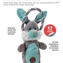 Charming Pet Scrunch Bunch Bunny Squeaky Plush Dog Toy 11 Charming Pet Scrunch Bunch Bunny Squeaky Plush Dog Toy -Cheap Blue Life Protection || Charming Pet || Cobalt Aquatics Store 190550 PT6. SY630 V1594677675