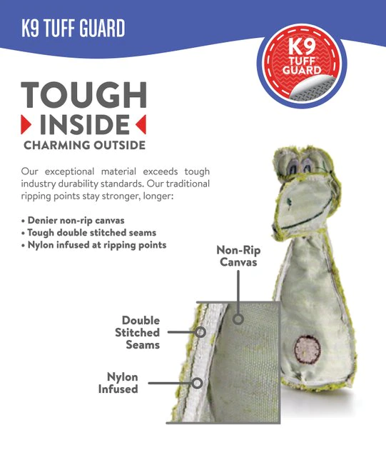 Charming Pet Scrunch Bunch Bunny Squeaky Plush Dog Toy 7 Charming Pet Scrunch Bunch Bunny Squeaky Plush Dog Toy - Image 7