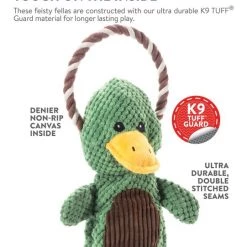 Charming Pet Scrunch Bunch Duck Squeaky Plush Dog Toy -Cheap Blue Life Protection || Charming Pet || Cobalt Aquatics Store 190551 PT6. SY630 V1594677383