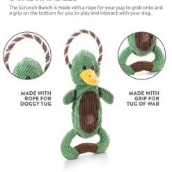 Charming Pet Scrunch Bunch Duck Squeaky Plush Dog Toy -Cheap Blue Life Protection || Charming Pet || Cobalt Aquatics Store 190551 PT7. SY630 V1594678611