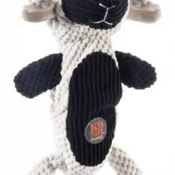 Charming Pet Scrunch Bunch Lamb Squeaky Plush Dog Toy