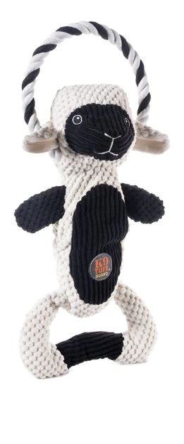 Charming Pet Scrunch Bunch Lamb Squeaky Plush Dog Toy 1 Charming Pet Scrunch Bunch Lamb Squeaky Plush Dog Toy