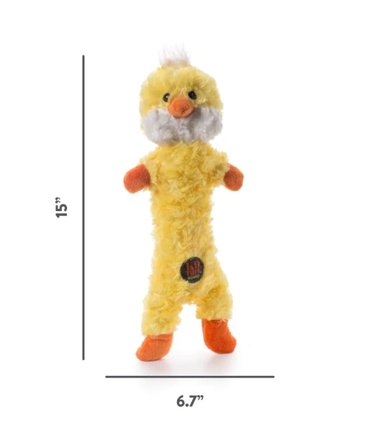 Charming Pet Lil Dudes Chick Squeaky Plush Dog Toy 2 Charming Pet Lil Dudes Chick Squeaky Plush Dog Toy - Image 2