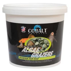 Cobalt Aquatics Algae Grazers Fish Food, 48-oz jar