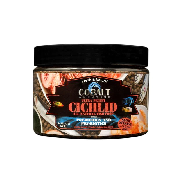 Cobalt Aquatics Ultra Cichlid Pellets Slow Sinking Fish Food 1 Cobalt Aquatics Ultra Cichlid Pellets Slow Sinking Fish Food