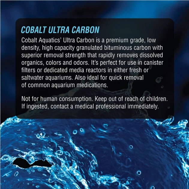 Cobalt Aquatics Ultra Carbon Quick Acting Granulated Carbon 2 Cobalt Aquatics Ultra Carbon Quick Acting Granulated Carbon - Image 2