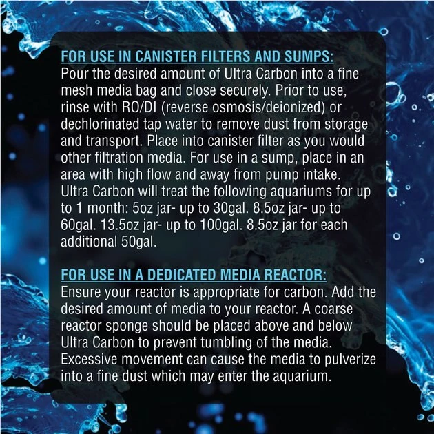 Cobalt Aquatics Ultra Carbon Quick Acting Granulated Carbon 3 Cobalt Aquatics Ultra Carbon Quick Acting Granulated Carbon - Image 3