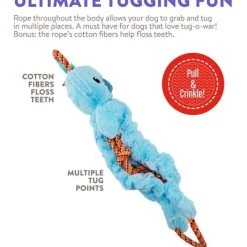 Charming Pet Crunch N Scrunch Koala Plush Dog Toy, Blue, Large -Cheap Blue Life Protection || Charming Pet || Cobalt Aquatics Store 280220 PT4. SY630 V1618931857