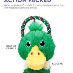 Charming Pet Crunch N Scrunch Mallard Plush Dog Toy, Green, Large -Cheap Blue Life Protection || Charming Pet || Cobalt Aquatics Store 280222 PT5. SY630 V1618933407
