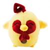 Charming Pet Poppers Chicken Plush Dog Toy, Yellow, X-Small