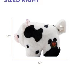 Charming Pet Poppers Cow Plush Dog Toy, X-Small -Cheap Blue Life Protection || Charming Pet || Cobalt Aquatics Store 280226 PT6. SY630 V1618933142
