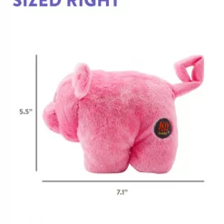 Charming Pet Poppers Pig Plush Dog Toy, Pink, X-Small -Cheap Blue Life Protection || Charming Pet || Cobalt Aquatics Store 280230 PT6. SY630 V1618933221
