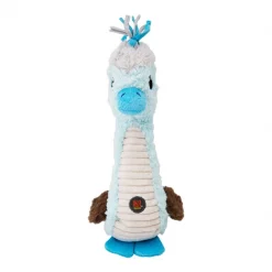 Charming Pet Absurd Burds Booby Plush Dog Toy, Grey, Medium