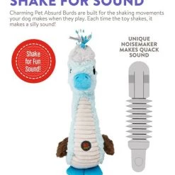 Charming Pet Absurd Burds Booby Plush Dog Toy, Grey, Medium 12 Charming Pet Absurd Burds Booby Plush Dog Toy, Grey, Medium -Cheap Blue Life Protection || Charming Pet || Cobalt Aquatics Store 280232 PT3. SY630 V1618932121