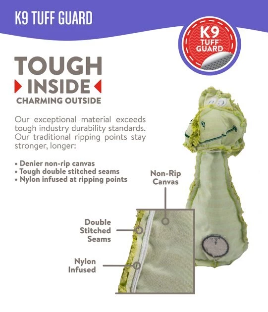 Charming Pet Absurd Burds Flamingo Plush Dog Toy, Pink, Medium 3 Charming Pet Absurd Burds Flamingo Plush Dog Toy, Pink, Medium - Image 3