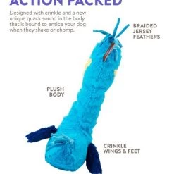 Charming Pet Absurd Burds Macaw Plush Dog Toy, Blue, Medium -Cheap Blue Life Protection || Charming Pet || Cobalt Aquatics Store 280236 PT4. SY630 V1618932308