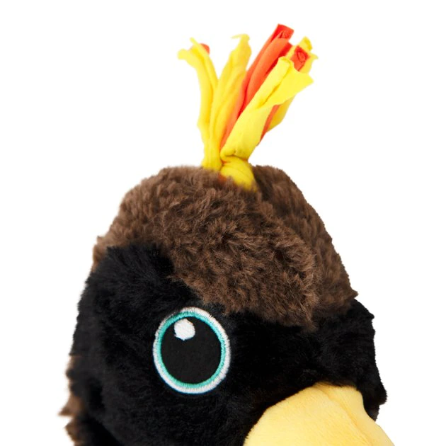 Charming Pet Absurd Burds Toucan Plush Dog Toy, Black, Medium 9 Charming Pet Absurd Burds Toucan Plush Dog Toy, Black, Medium - Image 9