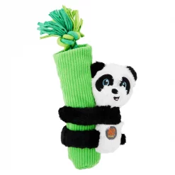 Charming Pet Cuddly Climbers Panda Plush Dog Toy, Small