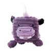 Charming Pet Cube-Eez Hippo Squeaky Dog Toy