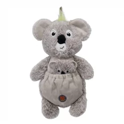 Charming Pet Pouch Pals Koala Squeaky Dog Toy